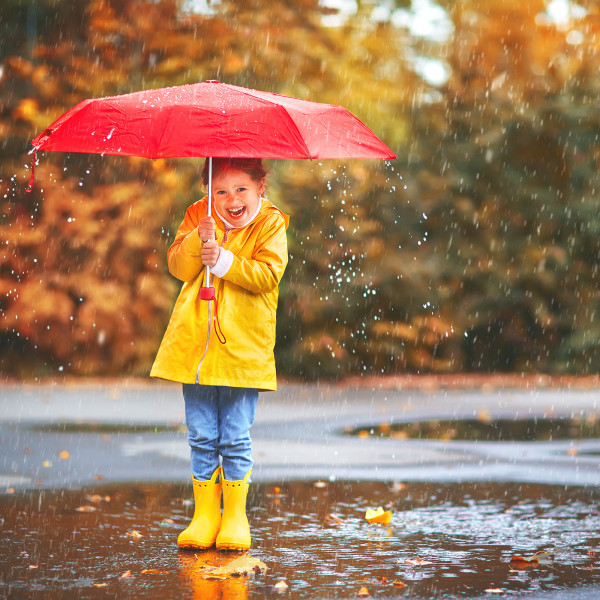 Wie wählt man die richtige Kleidung für Kinder bei nasskaltem Herbstwetter aus?