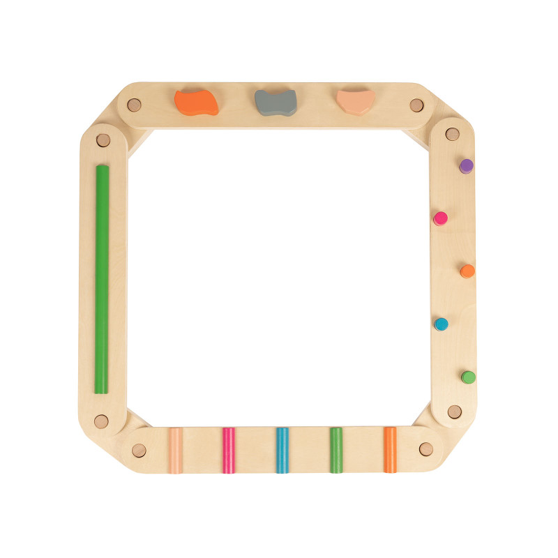 Wirkt sich positiv auf die Entwicklung der Füße, das Fußgewölbe und die richtige Körperhaltung aus Montessori Balancierbalken fördern die Entwicklung der grobmotorischen Fähigkeiten