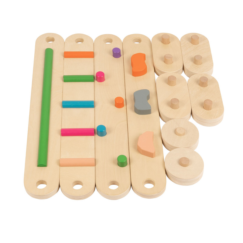 Wirkt sich positiv auf die Entwicklung der Füße, das Fußgewölbe und die richtige Körperhaltung aus Montessori Balancierbalken fördern die Entwicklung der grobmotorischen Fähigkeiten