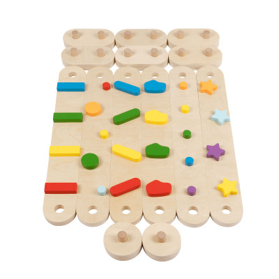 Balancierbalken 6 Stck. Rainbow