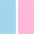 Blau - Rosa 