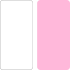 Weiß - Rosa 