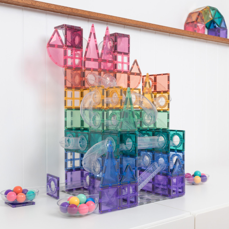 Magnetbausteine CONNETIX® Pastel Ball Run Pack 106 Stck. Magnetbausteine CONNETIX® Pastel Ball Run Pack 106 Stck.