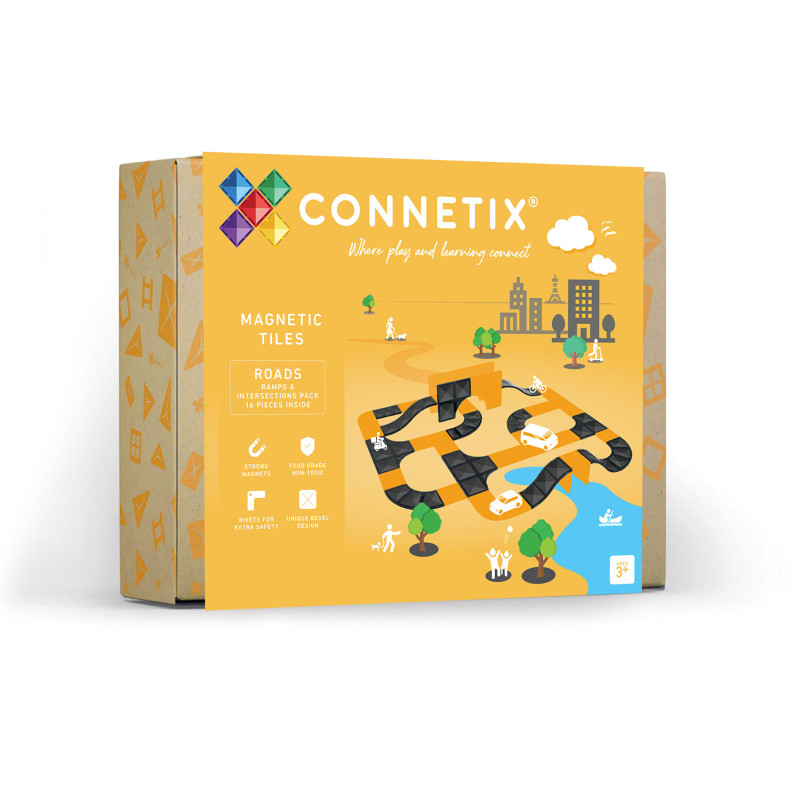 Magnetbausteine CONNETIX® Ramps & Intersections Pack 16 Stck. Magnetbausteine CONNETIX® Ramps & Intersections Pack 16 Stck.