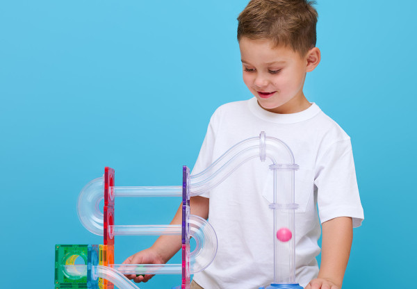 CONNETIX® Ball Run Launcher Pack – Mehr Action für jede Kugelbahn
