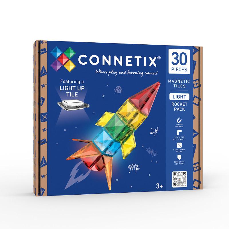 Magnetbausteine CONNETIX® Light Rocket Pack 30 Stck.