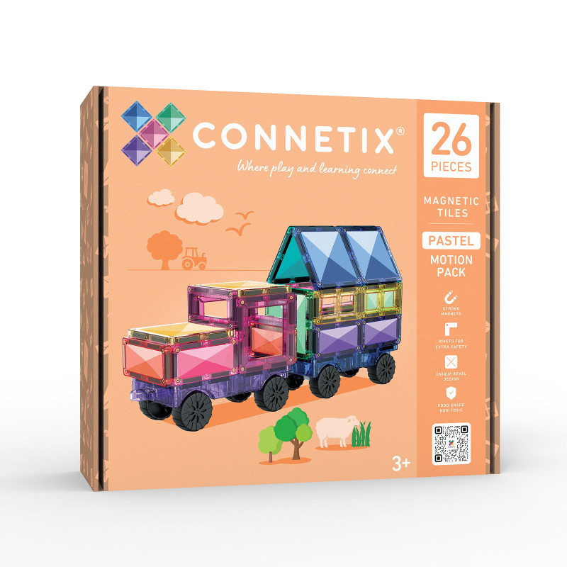 Magnetbausteine CONNETIX® Pastel Motion Pack 26 Stck.