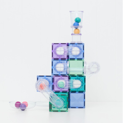 Magnetbausteine CONNETIX® Ball Run Pastel Pack 114 Stck.
