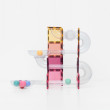 Magnetbausteine CONNETIX® Ball Run Pastel Pack 114 Stck.