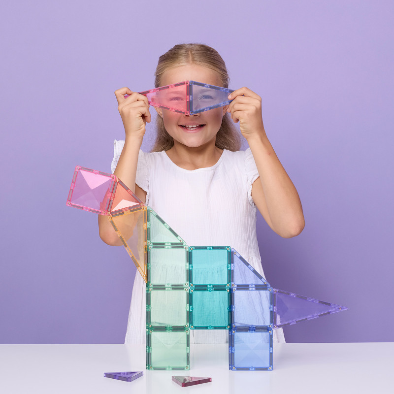Magnetbausteine CONNETIX® Pastel Starter Pack 56 Stck.
