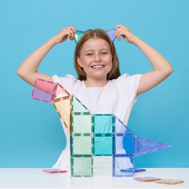 Magnetbausteine CONNETIX® Pastel Starter Pack 56 Stck.