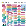 Magnetbausteine CONNETIX® Pastel Mega Pack 202 Stck.