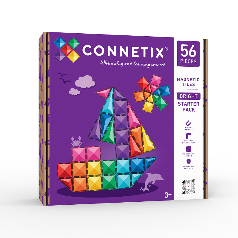 Magnetbausteine CONNETIX® Bright Starter Pack 56 Stck.