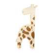 Wachsender Lernturm mit wunderschönem Giraffenmotiv und höhenverstellbarer Stufe