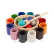 Montessori-Kugeln und Becher Montessori-Kugeln und Becher