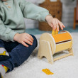 Montessori-Drehzylinder mit Glöckchen – Joybex Montessori-Drehzylinder mit Glöckchen – Joybex