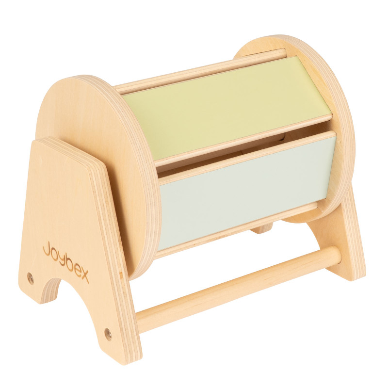 Montessori-Drehzylinder mit Glöckchen – Joybex Montessori-Drehzylinder mit Glöckchen – Joybex
