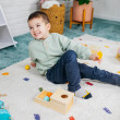 Lange Montessori-Box mit Kugel – Joybex Lange Montessori-Box mit Kugel – Joybex