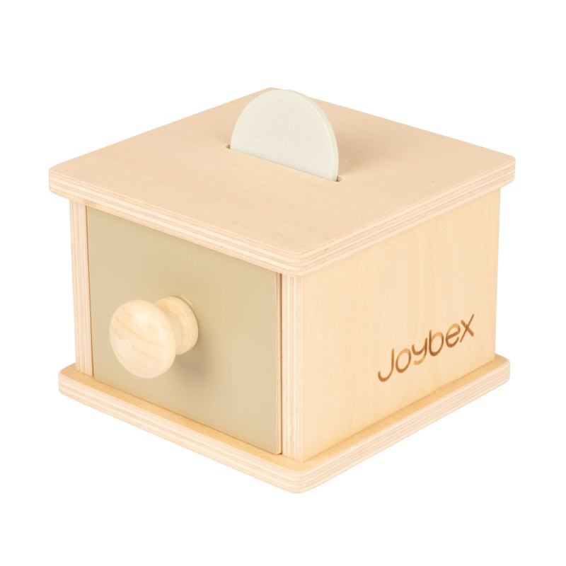 Montessori-Box mit Münze – Joybex