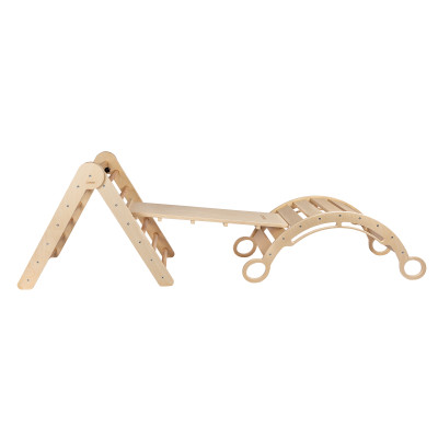 Kletterset Pikler „S“ mit Montessori-Schaukel