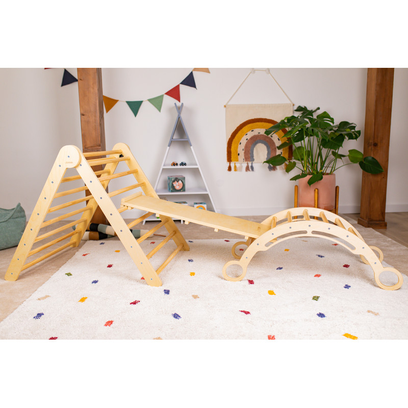 Kletterset Pikler „M“ mit Kletterbogen – Joybex Kletterset Pikler „M“ mit Kletterbogen – Joybex