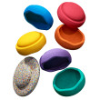 Stapelstein Original Set Rainbow Classic mit Balancierbrett Stapelstein Original Set Rainbow Classic mit Balancierbrett