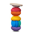 Stapelstein Original Set Rainbow Classic mit Balancierbrett Stapelstein Original Set Rainbow Classic mit Balancierbrett