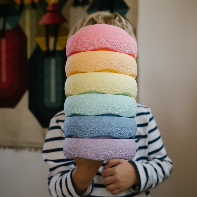 Stapelstein Original Set Rainbow Pastel Mini Stapelstein Original Set Rainbow Pastel Mini