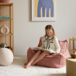 Kindersessel Sitzsack Wigiwama® - Guava Pink Beanbag Chair Kindersessel Sitzsack Wigiwama® - Guava Pink Beanbag Chair