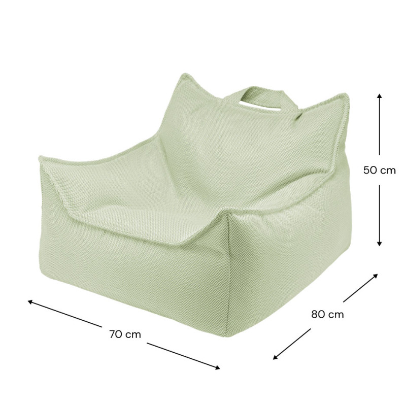 Kindersessel Sitzsack Wigiwama® - Herba Outdoor Beanbag Chair Kindersessel Sitzsack Wigiwama® - Herba Outdoor Beanbag Chair