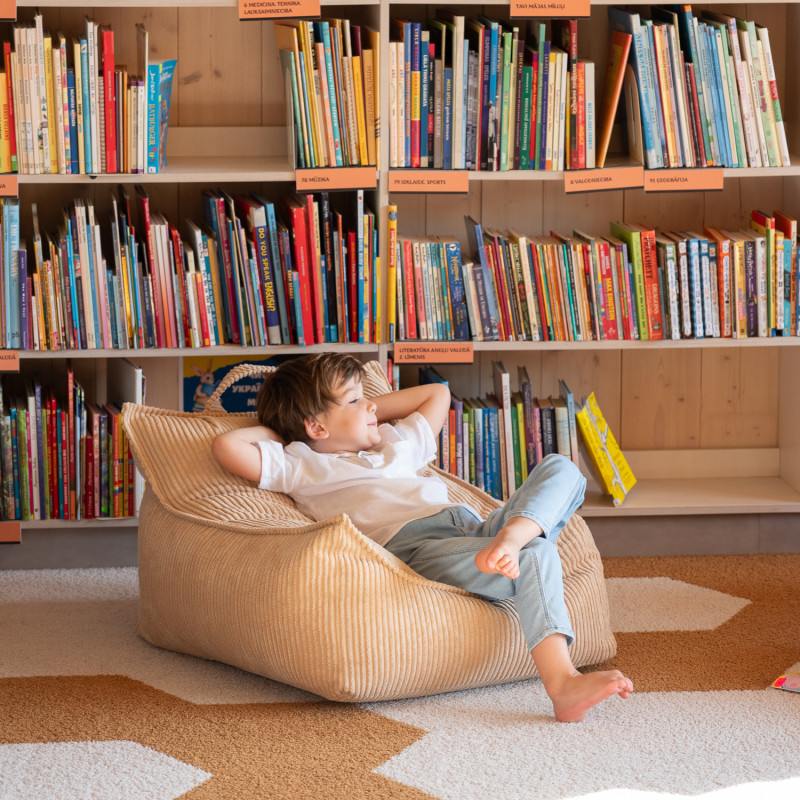 Kindersessel Sitzsack Wigiwama® - Brown Sugar Beanbag Chair Kindersessel Sitzsack Wigiwama® - Brown Sugar Beanbag Chair