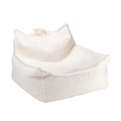 Kindersessel Sitzsack Wigiwama® - Cream White Beanbag Chair