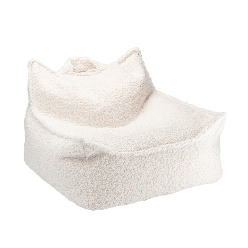 Kindersessel Sitzsack Wigiwama® - Cream White Beanbag Chair Kindersessel Sitzsack Wigiwama® - Cream White Beanbag Chair