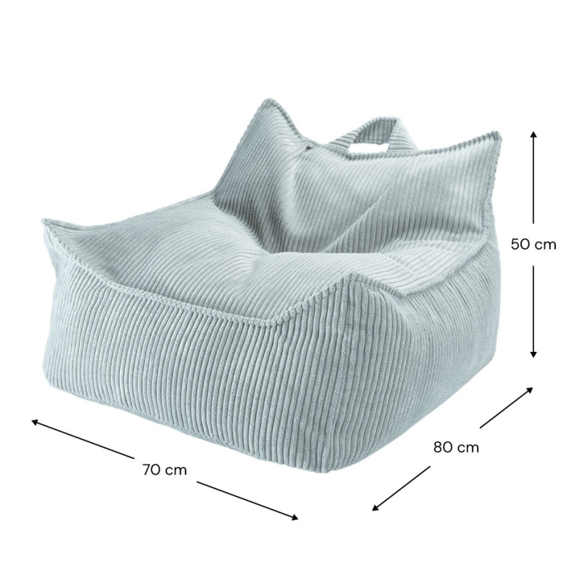Kindersessel Sitzsack Wigiwama® - Peppermint Green Beanbag Chair Kindersessel Sitzsack Wigiwama® - Peppermint Green Beanbag Chair