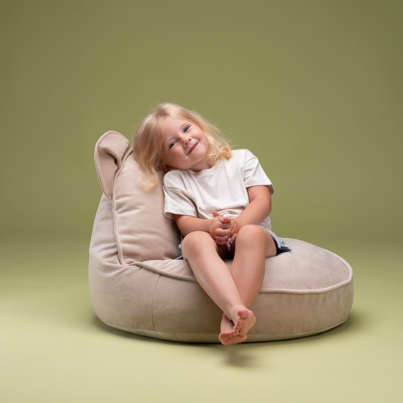 Kindersessel Sitzsack Wigiwama® - Dusty Beige Bear Beanbag Kindersessel Sitzsack Wigiwama® - Dusty Beige Bear Beanbag