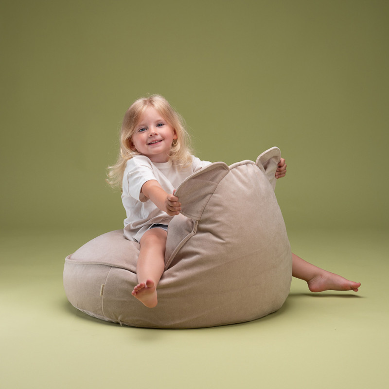 Kindersessel Sitzsack Wigiwama® - Dusty Beige Bear Beanbag Kindersessel Sitzsack Wigiwama® - Dusty Beige Bear Beanbag