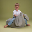 Kindersessel Sitzsack Wigiwama® - Misty Green Bunny Beanbag Kindersessel Sitzsack Wigiwama® - Misty Green Bunny Beanbag