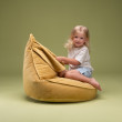 Kindersessel Sitzsack Wigiwama® - Salted Caramel Bunny Beanbag Kindersessel Sitzsack Wigiwama® - Salted Caramel Bunny Beanbag