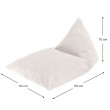 Kindersessel Sitzsack Wigiwama® - Marshmallow Big Lounger Kindersessel Sitzsack Wigiwama® - Marshmallow Big Lounger