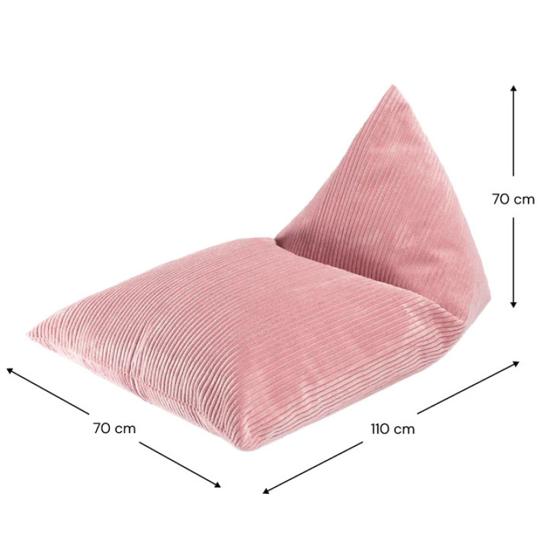 Kindersessel Sitzsack Wigiwama® - Pink Mousse Big Lounger Kindersessel Sitzsack Wigiwama® - Pink Mousse Big Lounger