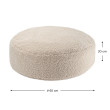 Ottomane Wigiwama® - Biscuit Ottomane Wigiwama® - Biscuit