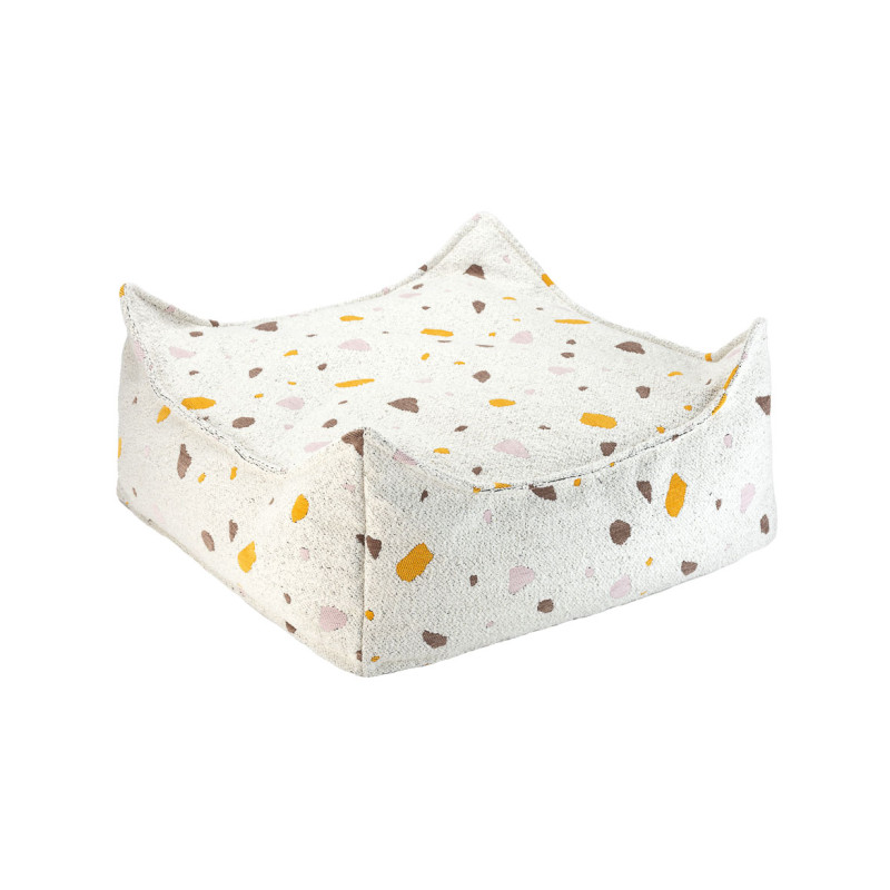 Ottomane Wigiwama® - Terrazzo Marble Square Ottoman Ottomane Wigiwama® - Terrazzo Marble Square Ottoman