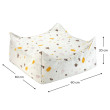 Ottomane Wigiwama® - Terrazzo Marble Square Ottoman Ottomane Wigiwama® - Terrazzo Marble Square Ottoman