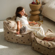 Ottomane Wigiwama® - Terrazzo Sand Square Ottoman Ottomane Wigiwama® - Terrazzo Sand Square Ottoman