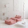 Ottomane Wigiwama® - Guava Pink Square Ottoman Ottomane Wigiwama® - Guava Pink Square Ottoman