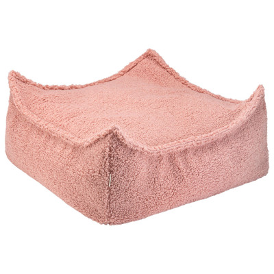 Ottomane Wigiwama® - Guava Pink Square Ottoman