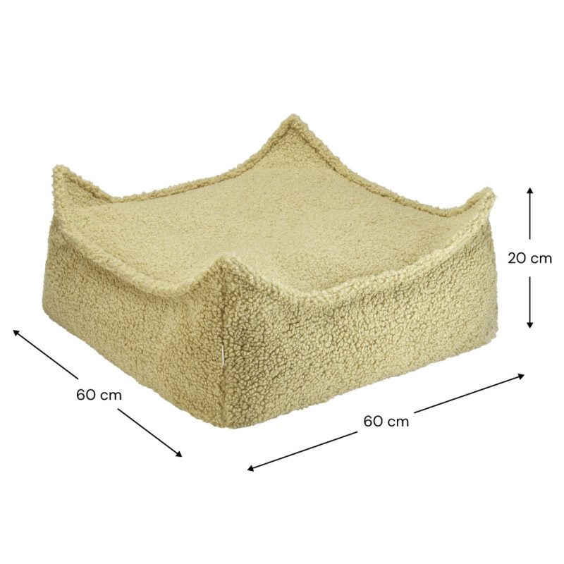 Ottomane Wigiwama® - Matcha Square Ottoman Ottomane Wigiwama® - Matcha Square Ottoman