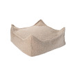 Ottomane Wigiwama® - Biscuit Square Ottomane Wigiwama® - Biscuit Square