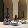 Ottomane Wigiwama® - Azure Outdoor Square Ottomane Wigiwama® - Azure Outdoor Square