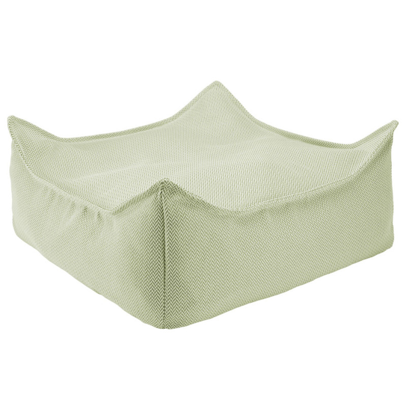 Ottomane Wigiwama® - Herba Outdoor Square Ottomane Wigiwama® - Herba Outdoor Square